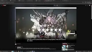 Arknights i pulled typhon after singing unravel