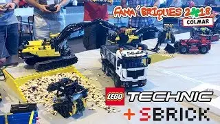 RC LEGO Technic - Excavator, Truck, Loader With Sbrick