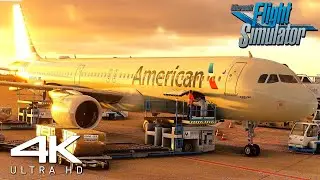 4K | The *NEW UPDATED* A321NEO V2 In Microsoft Flight Simulator 2020!! | Takeoff George Bush Airport
