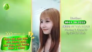 Phản hồi cảm nghĩ của khách hàng sau nâng mũi Fascia được 3 tháng