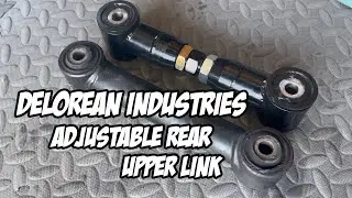 DeLorean Industries Adjustable Rear Upper Link Install