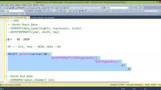 SQL Date and Time Functions applications in real-time