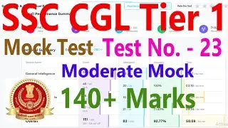 🎯SSC CGL 2024 Mock Test No 23 Testbook | Target SSC CGL 2024, Math,GK, Reasoning & English