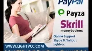 Paypal VCC