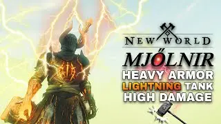 New World Aeternum Build | SHOCKING Damage (Mjölnir)
