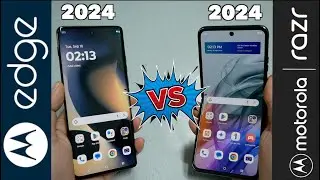 Moto Razr (2024) VS Moto Edge (2024) Full Comparison