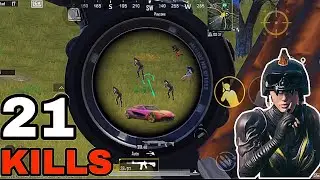 🥵BGMI 21 KILLS SOLO vs SQUAD | BGMI vs PUBG #bgmi #pubg ￼