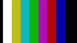 Test Card. Color bar&tone. PAL