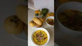 Самый вкусный суп-пюре. Тыквенный суп с утиной грудкой и беконом. Вы влюбитесь в этот супчик.