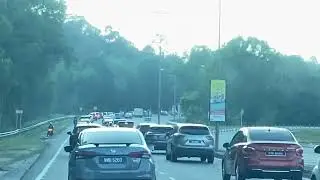 Persiaran Mokhtar Dahari gets jammed for 40 minutes | Shah Alam | Selangor