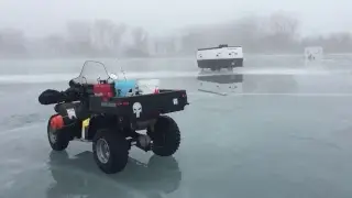 Foggy day on Stormy Pond
