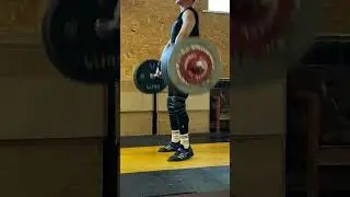 Толчок 125 #штанга #тяжелаяатлетика #weightlifting #crossfit #shorts