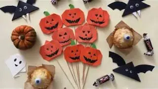 Origami zucca di Halloween DIY // Origami Jack O' Lantern Pumpkin