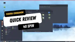 Fedora - Cinnamon 40 Spin