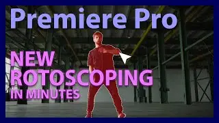 New Rotoscoping is easy - Adobe Premiere Pro Object Selection Tool. 