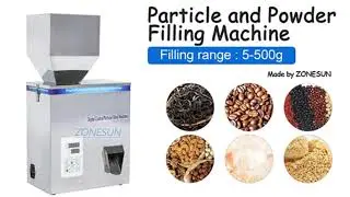 ZS-500C Granular Powder Materials Weighing Filling Machine