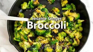 Sesame Ginger Broccoli Side Dish Recipe