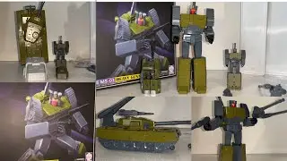 Magic square 03 heavy gunner review Transformers generation one masterpiece brawl figure G1 Bruticus