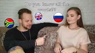 Иностранец читает и угадывает русские слова/ Foreigner tries to guess Russian words #1