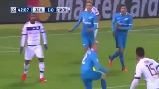 ЗЕНИТ ЛИОН 3 1 Обзор матча 20 10 2015