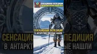 Сенсационная экспедиция Антарктиды военные нашли врата #непознанное