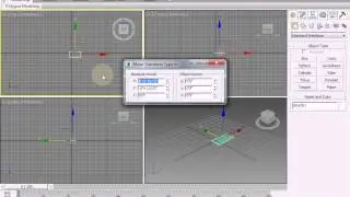 3DS Max Tutorial: Adding Geometries.