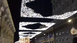 Москва пестрит Новогодними огнями. 2020!