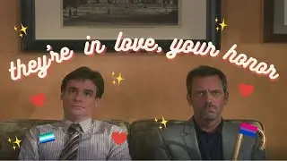 house and wilson being totally platonic for almost five minutes 