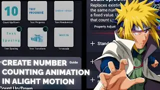 How to Create Number Counting Animation in Alight Motion (Easy Method) 