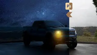 Have you ever wanted to turn a photo you took during the day into a beautiful nightscape? #night