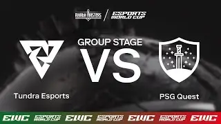 Tundra Esports vs. PSG Quest - Dota2 Riyadh Masters x EWC - Day 8 - Group Stage