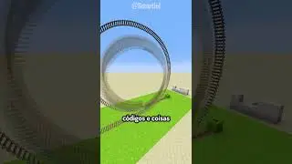 Looping Com Trilhos! #shorts #minecraft