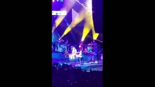 Carlos Santana passes out at concert  in Michigan