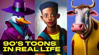 Which 90's Cartoon Looks Most Real In This AI Guessing Challenge?!