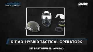 KIT #3 Avon Protection Lawmen Supply Company EXCLUSIVE | Hybrid Tactical Operators