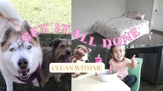GET IT ALL DONE / CLEAN WITH ME / DOG GROOMERS / BEEF BROCCOLI RECIPE
