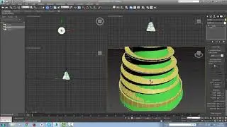 3ds Max   урок 5 Проверочная по первому блоку, ёлочка