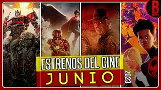 ESTRENOS del CINE JUNIO 2023 | Películas que se Estrenan en Junio 2023