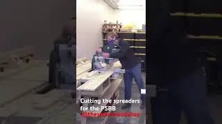 Cutting the spreaders for the PSBB