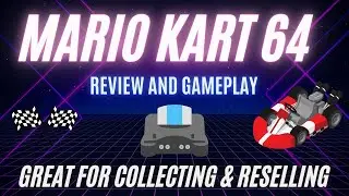 Mario Kart 64 for Nintendo 64 gameplay test before shopping (Retro Reselling)