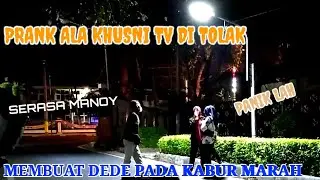 PRANK ORANG GAK KENAL MALAH KABUR 😭‼️ KHUSNI TV