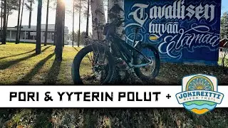 PORI & Yyteri trails + River route to Huittinen. And tips for cycling opportunities in Pori.