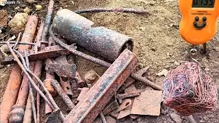 COPPER & FERROUS SCRAP FROM DEEP DUMP OF THE USSR ERA LANDFILL⛏️MINING, ROASTING, CLEANING//SCRAP...
