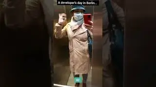 Software Developer Office Day Montage: Travelling to Berlin for Work