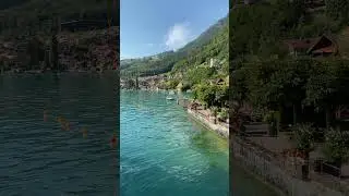 A boat ride in Switzerland ❤️🇨🇭