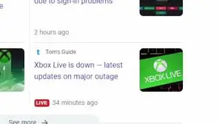Xbox Live is down.