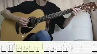 Fingerstyle Cover | Maroon 5 - Girls Like You | Sungha Jung Tabs | Guitar Tutorial + Easy Tab