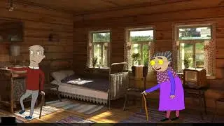 САРАЙ ГОРИТ (АНИМАЦИЯ) АНЕКДОТ