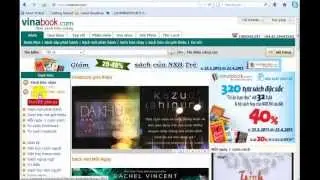 TRUSTpay - Hướng dẫn mua sách trên vinabook.com