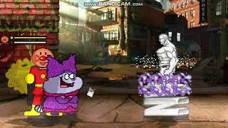 M.U.G.E.N. Chowder and Anpanman in arcade mode (Part 1)